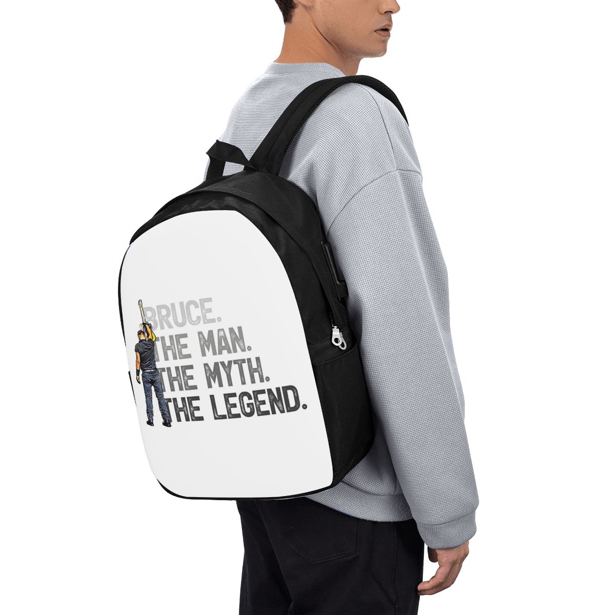 Laptop Bag - Bruce Springsteen Backpack Travel Notebook Bag