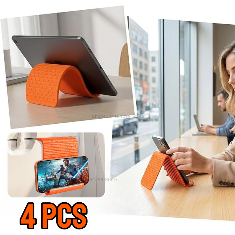Laptop Stand - Flexible Foldable Silicone Phone Holder Portable