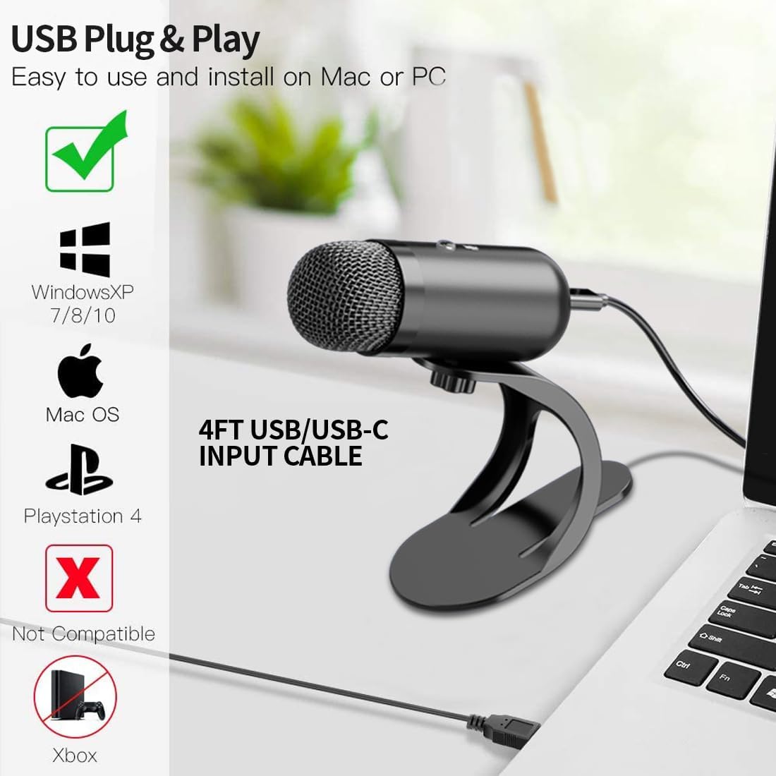 Usb Hub - Professional USB Microphone Condenser conference Microphone