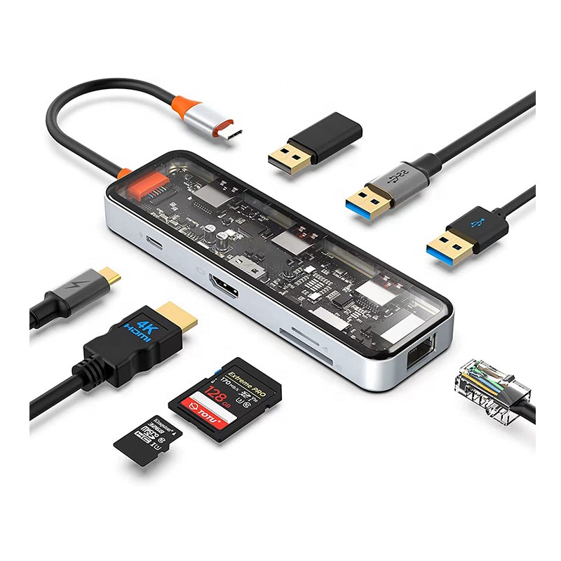 USB C Hub with 4K   Port Ether - đánh giá và giá Usb Hub