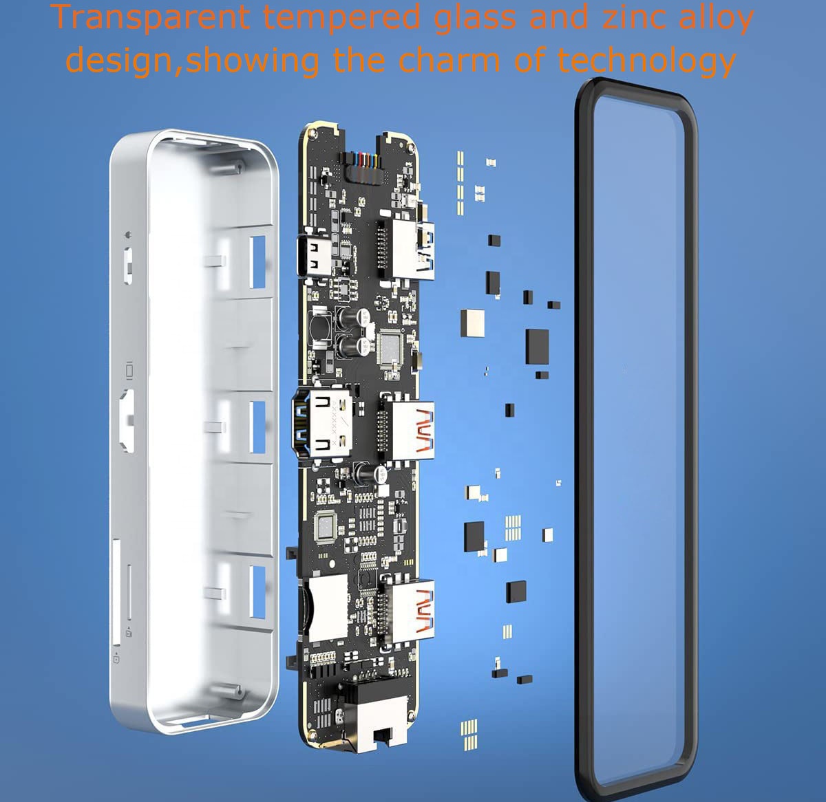 USB C Hub with 4K   Port Ether - đánh giá và giá Usb Hub