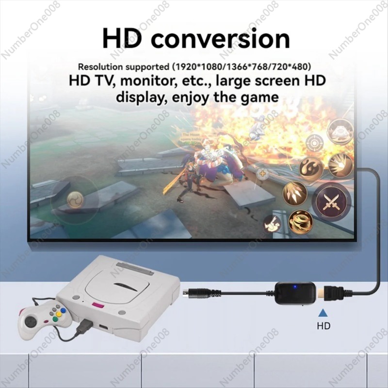 HDMI Converter Cable for Sega  - đánh giá và giá Hdmi Cable