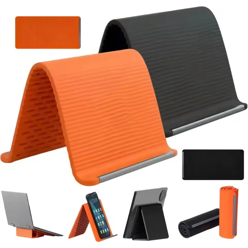 Flexible Foldable Silicone Pho - đánh giá và giá Laptop Stand
