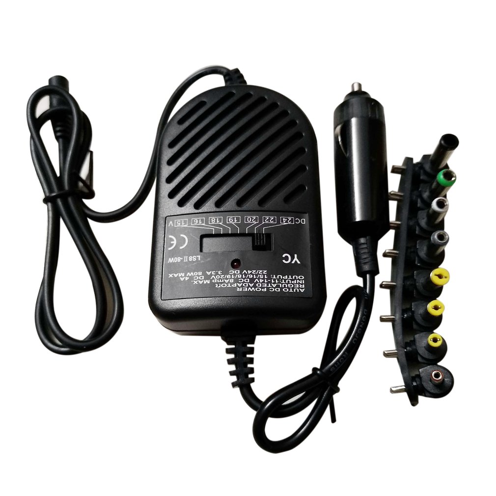 Universal 80W Portable Charger - đánh giá và giá Laptop Charger