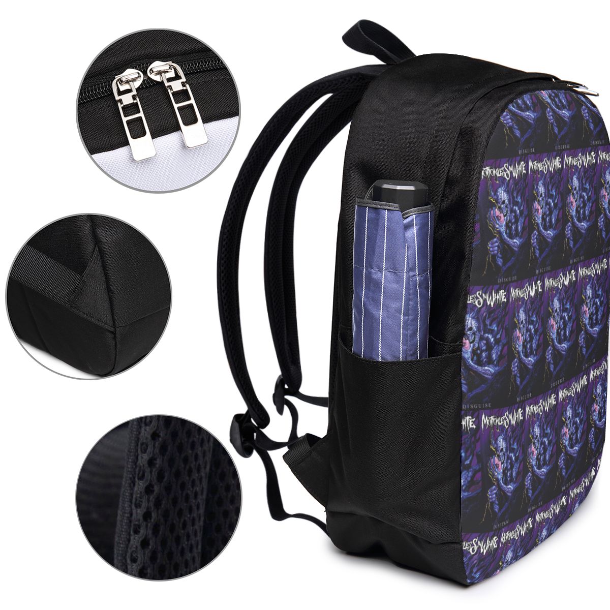 Motionless In White Backpack T - đánh giá và giá Laptop Bag