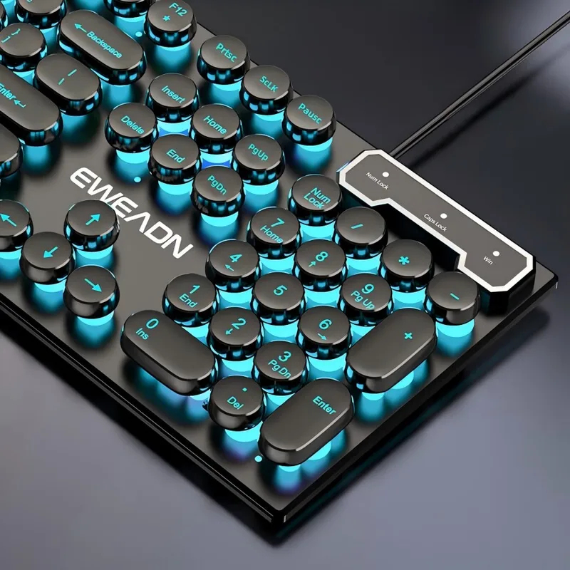 Retro Punk Mechanical Feel Key - đánh giá và giá Laptop Mouse