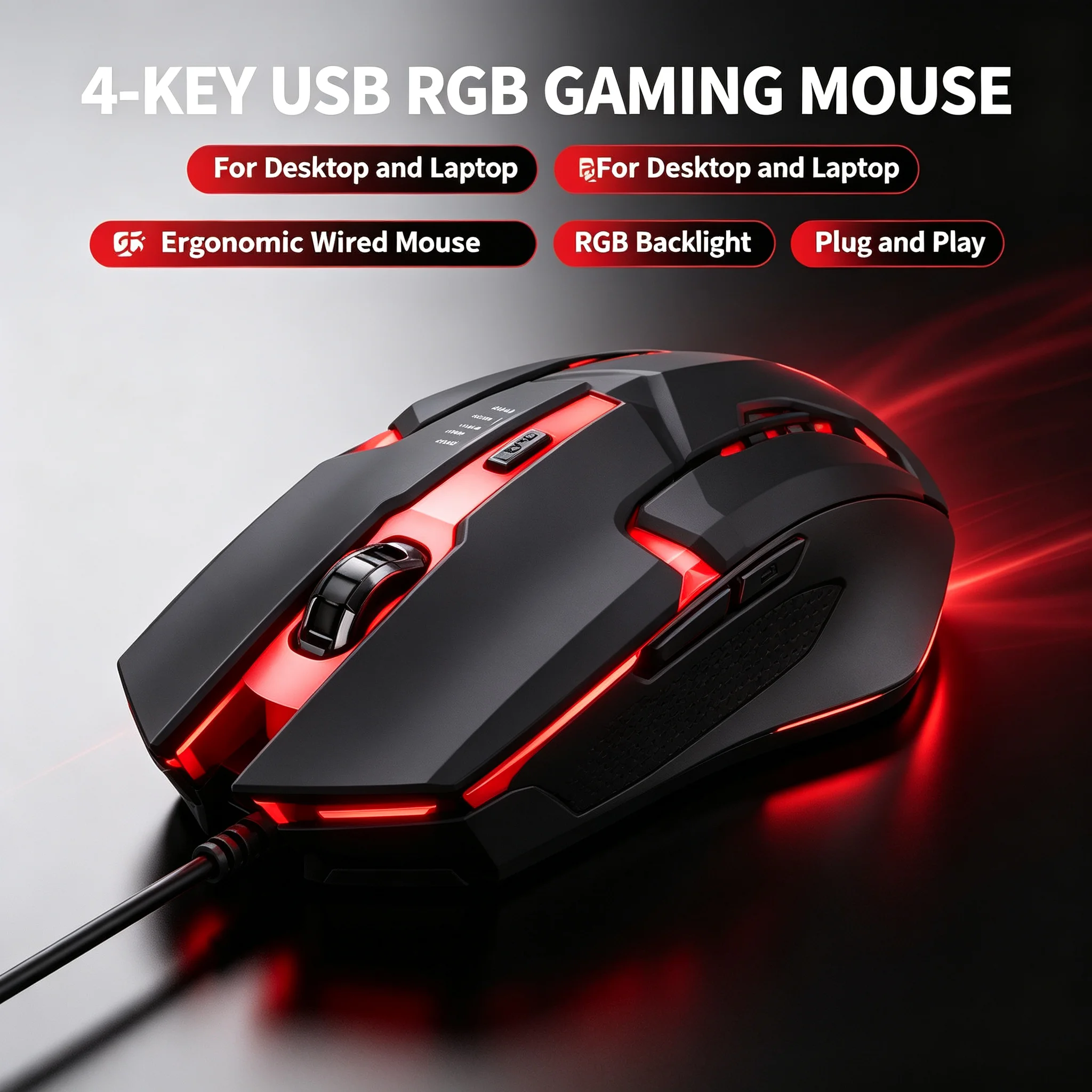 Colorful 3-Button LED E-Sports - đánh giá và giá Laptop Mouse