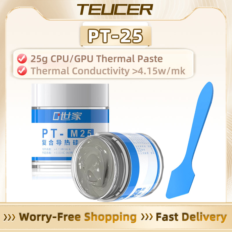 TEUCER PT-M25 Thermal Grease 2 - đánh giá và giá Laptop Cooling Pad
