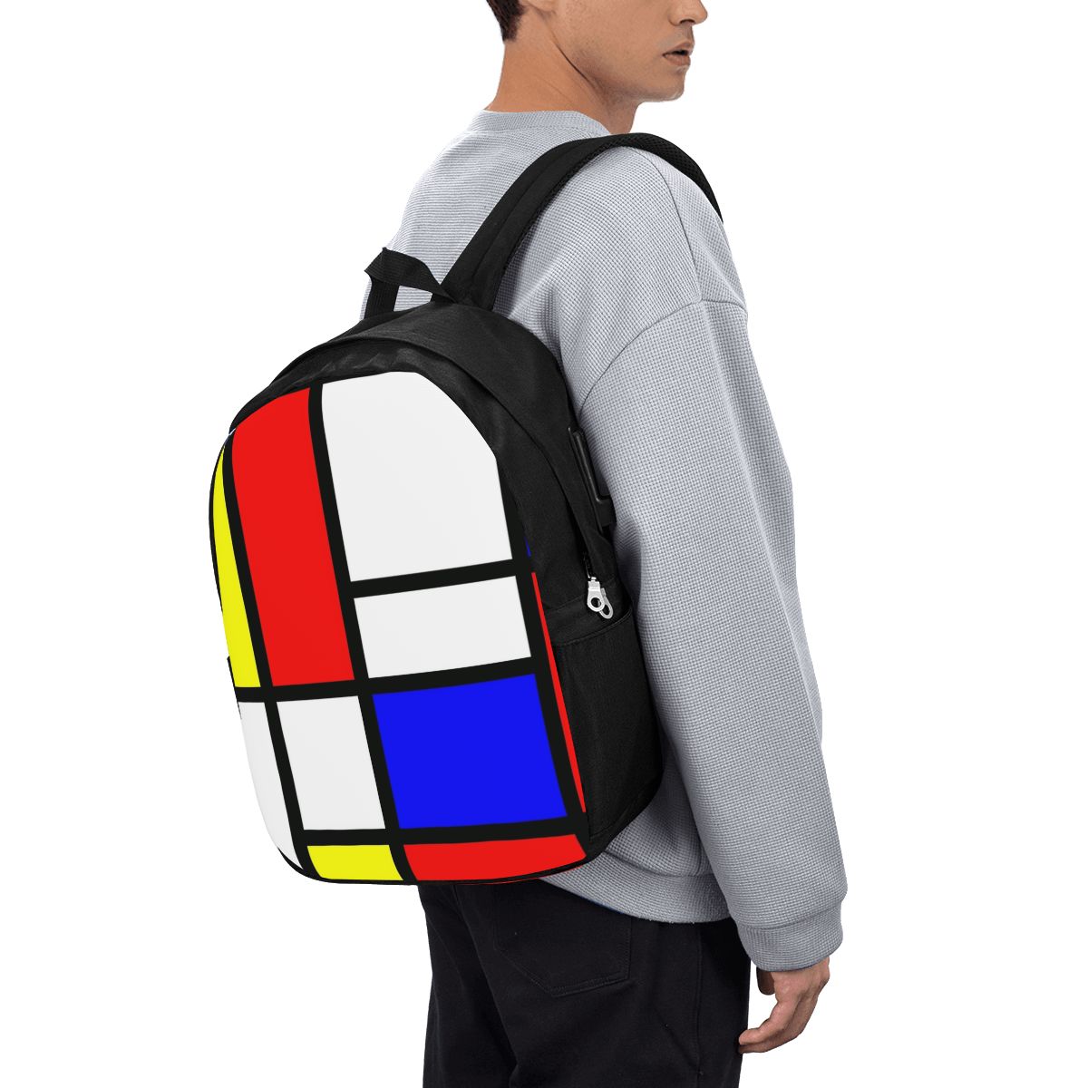 Piet Mondrian Composition  Bac - đánh giá và giá Laptop Bag