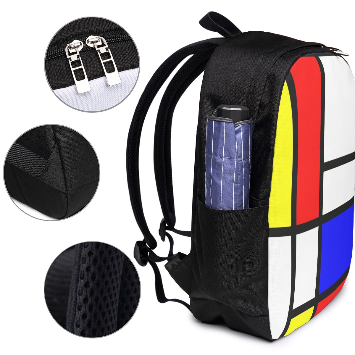 Piet Mondrian Composition  Bac - đánh giá và giá Laptop Bag