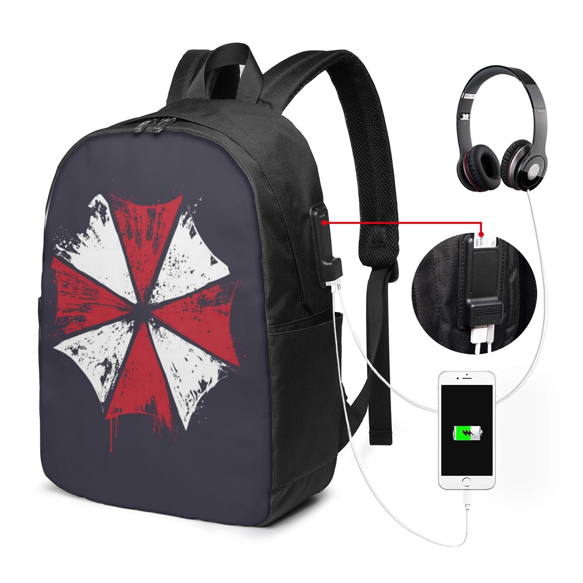 Movie Game Corporation Umbrell - đánh giá và giá Laptop Bag