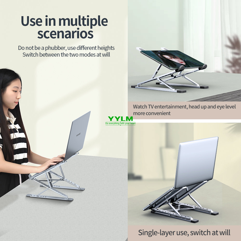 YYLM N8 Laptop Stand Aluminum  - đánh giá và giá Laptop Cooling Pad