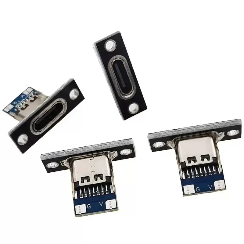 USB 3.1 Type C Socket with Scr - đánh giá và giá Usb C Hub
