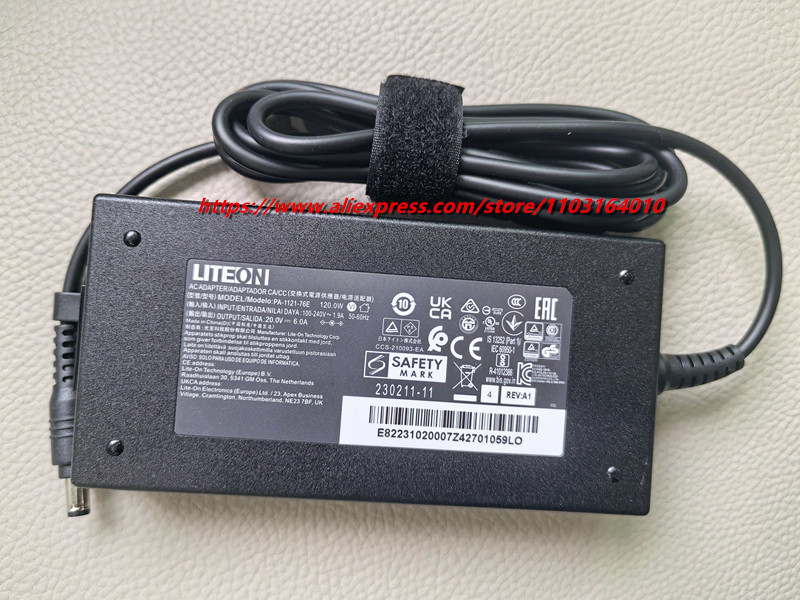 Original 20V 6A PA-1121-76E AC - đánh giá và giá Laptop Charger