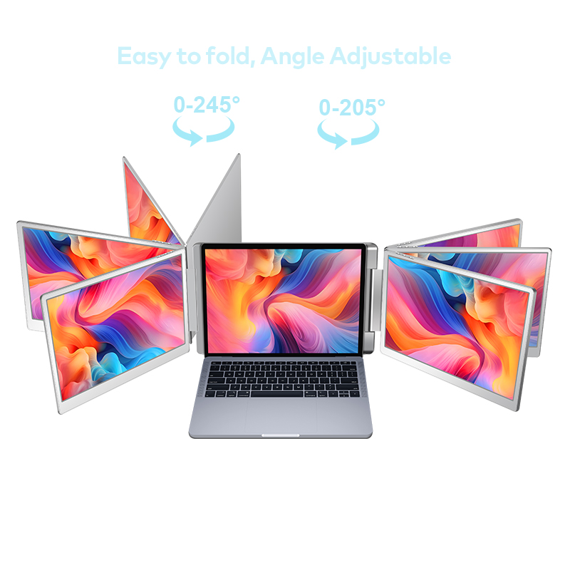 Dual Screen Display Portable L - đánh giá và giá Laptop Stand
