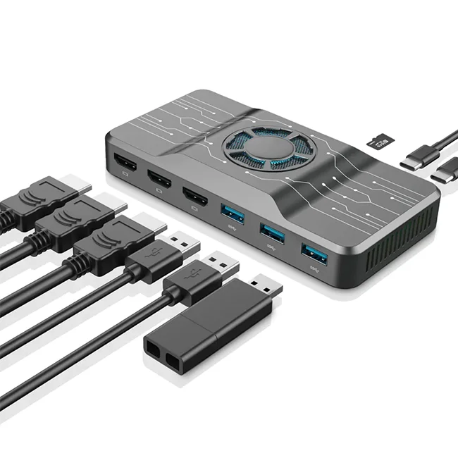 OFIYAA USB 3.0 Docking Station - đánh giá và giá Usb Hub