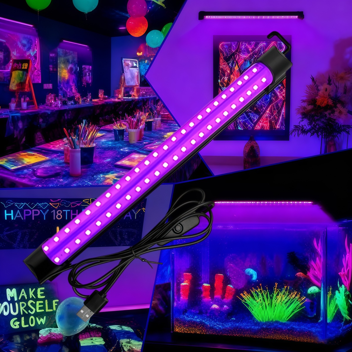 Black Light Tube 5W/10W USB  P - đánh giá và giá Usb Hub