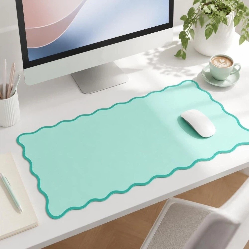 Sweet PU Leather Desk Pad Non  - đánh giá và giá Keyboard Cover