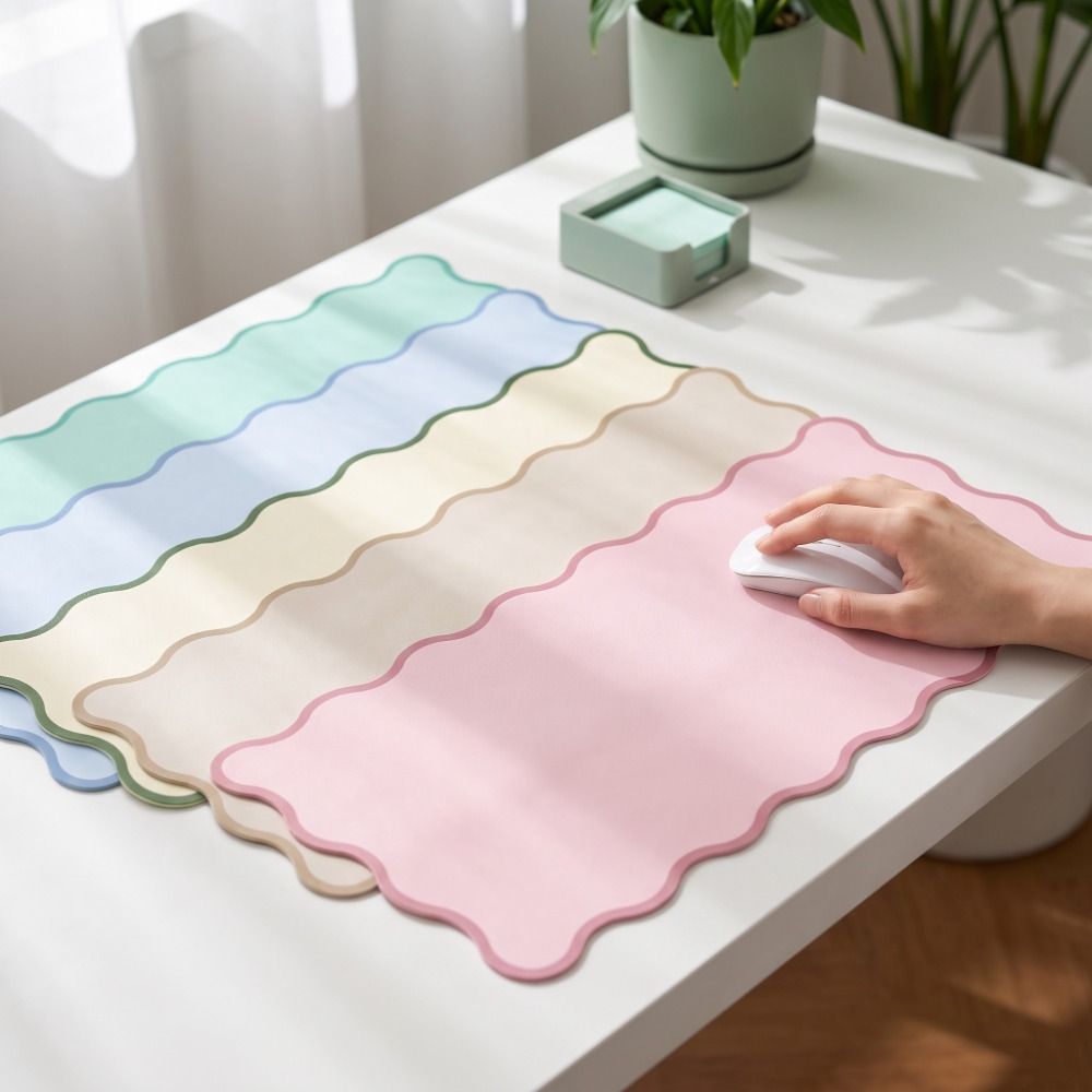 Sweet PU Leather Desk Pad Non  - đánh giá và giá Keyboard Cover