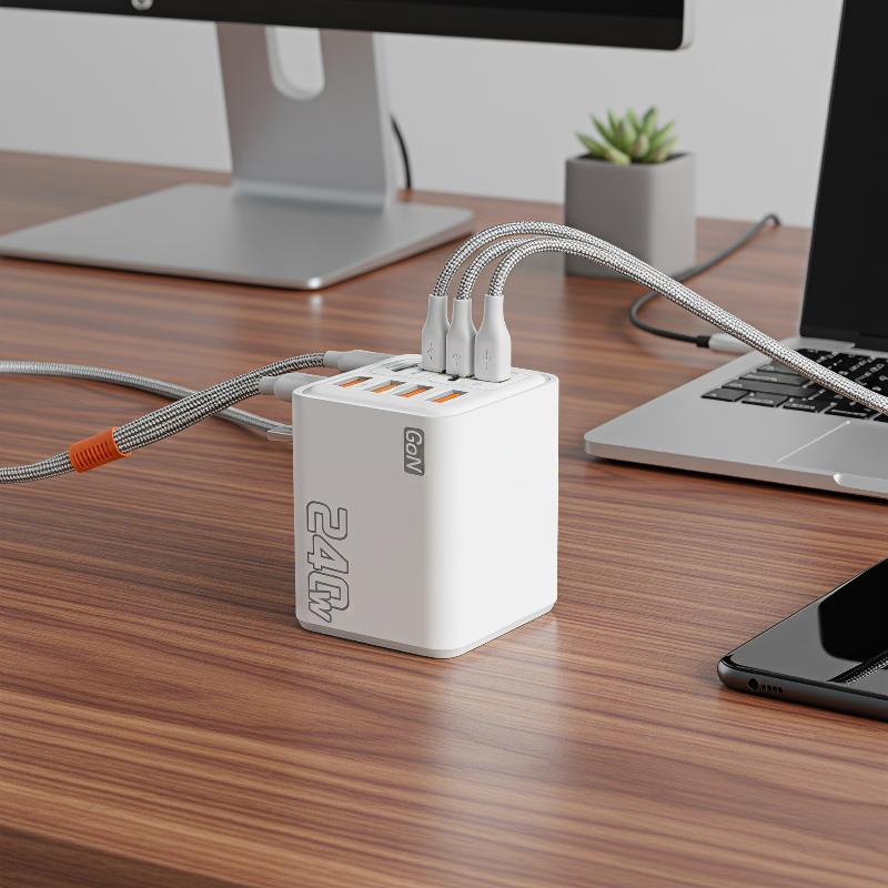 240W GaN USB C Charger 8 In 1  - đánh giá và giá Laptop Charger