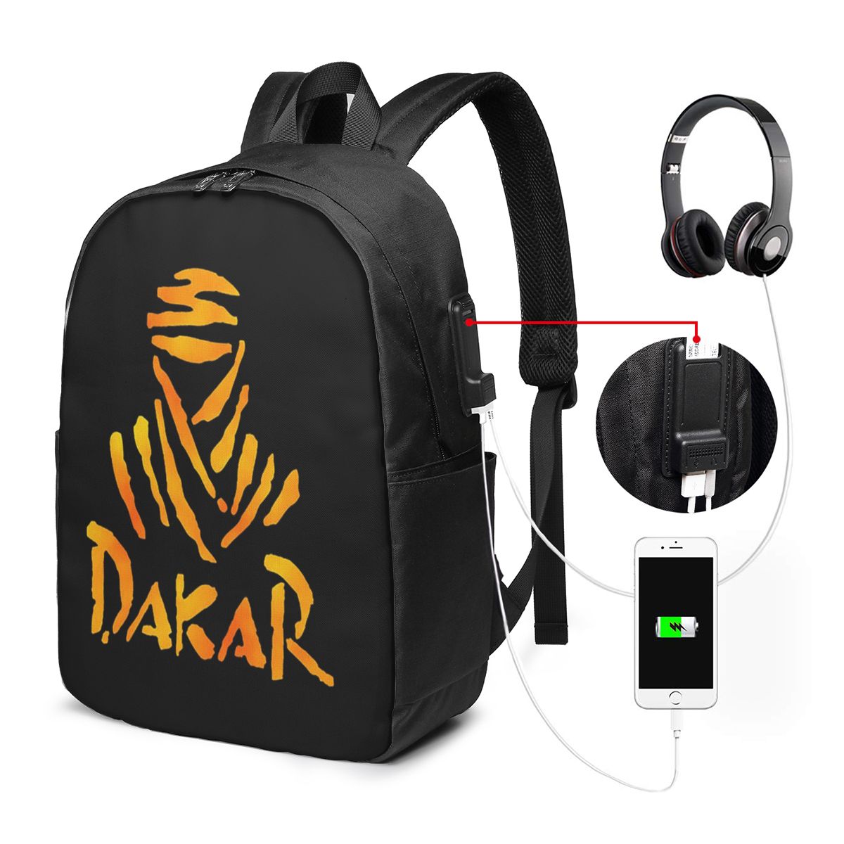 Dakar Rally Motorcycle Backpac - đánh giá và giá Laptop Bag