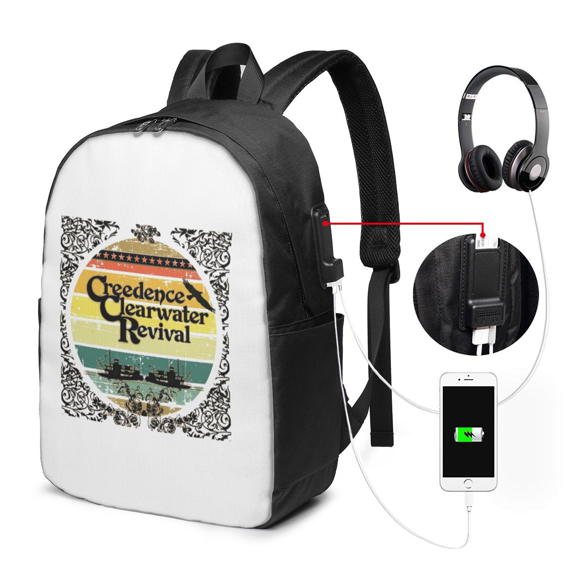 Creedence Clearwater Revival R - đánh giá và giá Laptop Bag