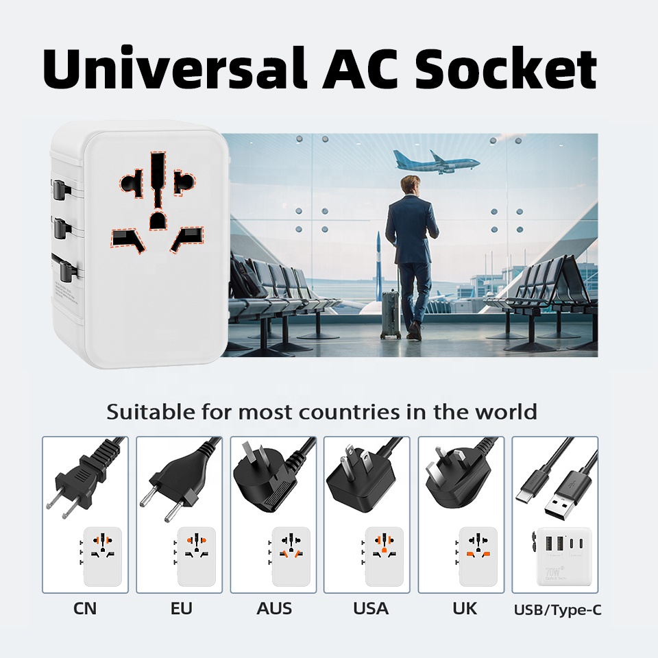 Universal Worldwide Wall Socke - đánh giá và giá Laptop Charger
