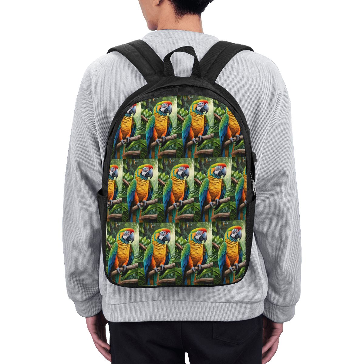 Cute Macaw Parrots Backpack Tr - đánh giá và giá Laptop Bag