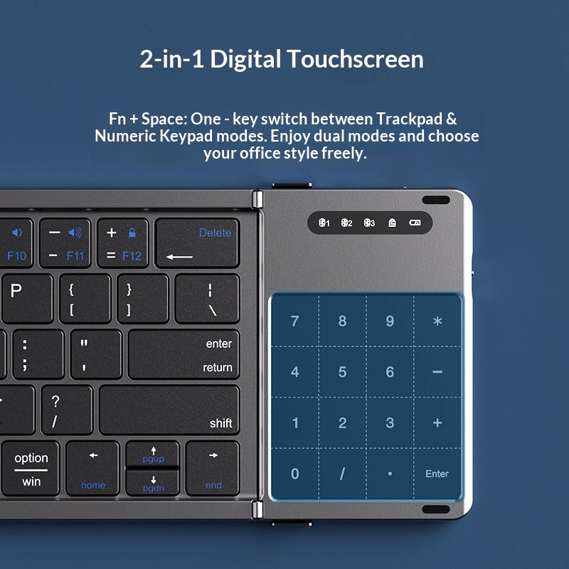 Mengzu Tri Fold Wireless Bluet - đánh giá và giá Laptop Mouse