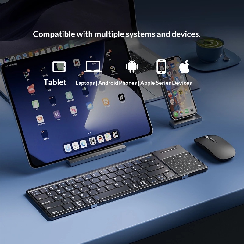 Mengzu Tri Fold Wireless Bluet - đánh giá và giá Laptop Mouse