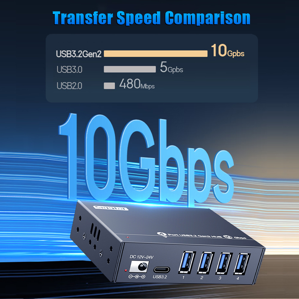 A-4U32M1 4 Port USB 3.0 Hub 10 - đánh giá và giá Usb Hub