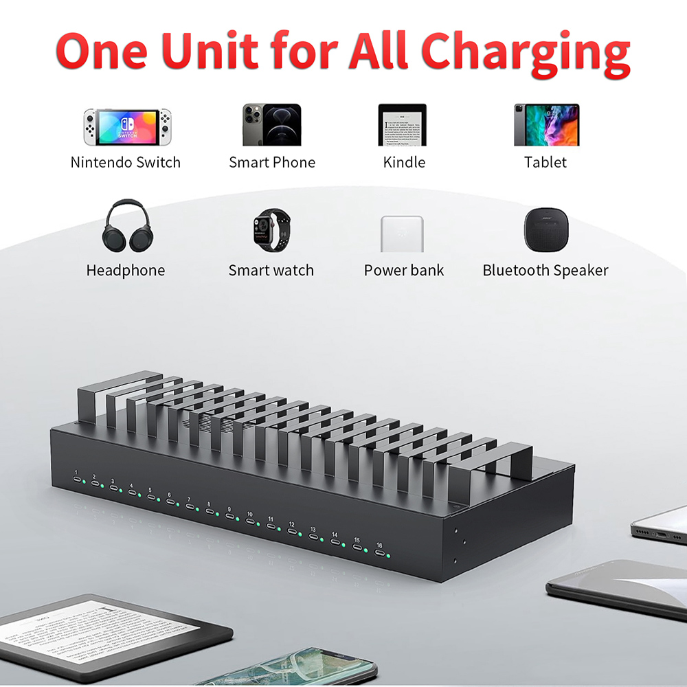 CA16-165C 16 Port Usb Type-c H - đánh giá và giá Usb Hub