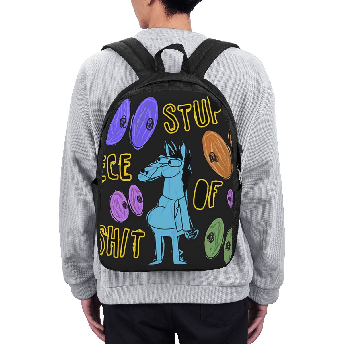 Cartoon Bojack Horseman Stupid - đánh giá và giá Laptop Bag