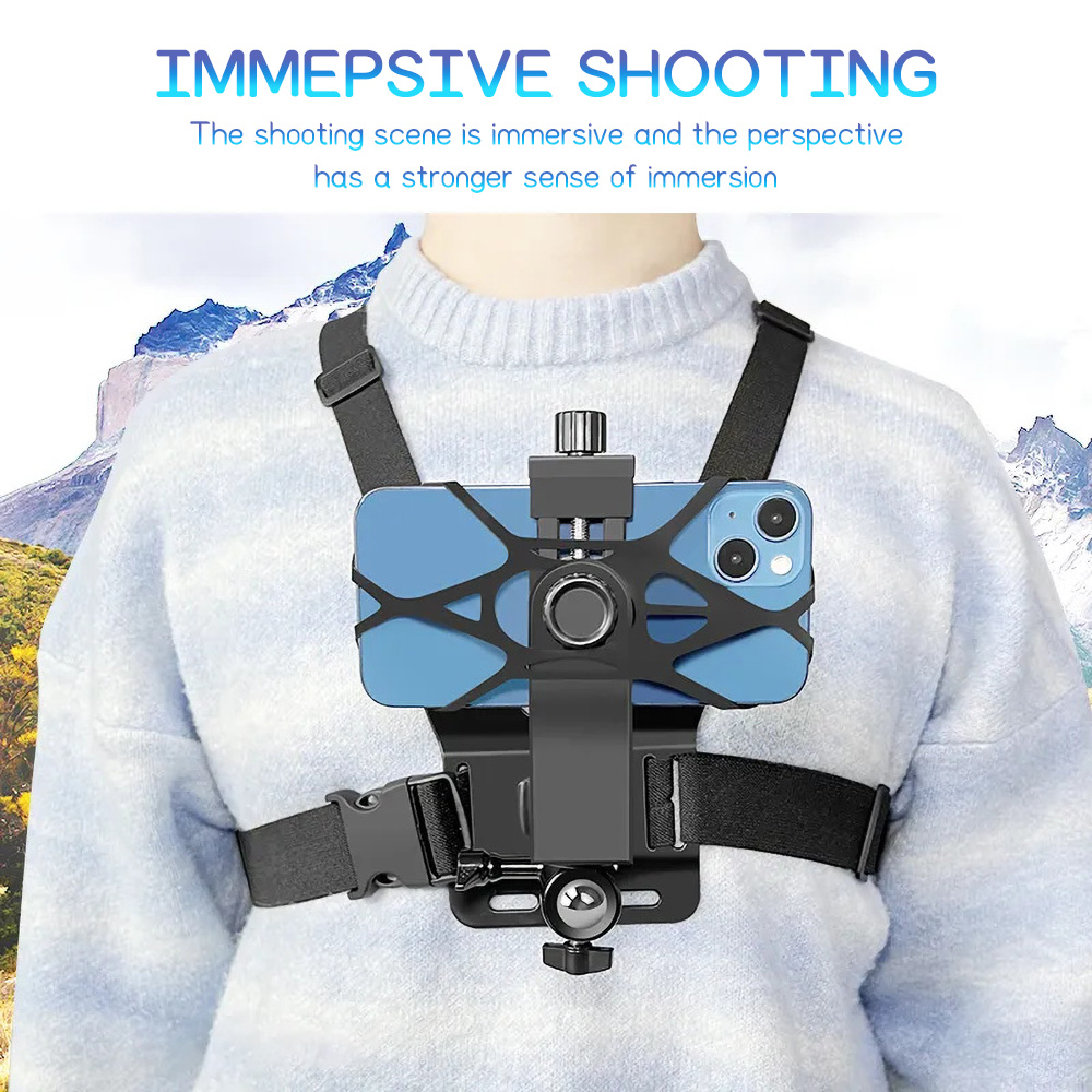 Chest Mount Phone Strap Holder - đánh giá và giá Laptop Stand