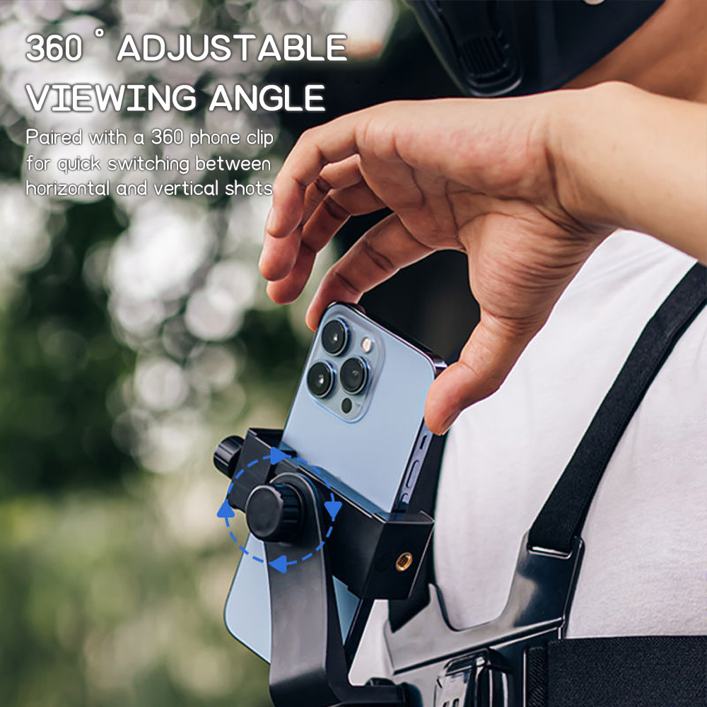 Chest Mount Phone Strap Holder - đánh giá và giá Laptop Stand