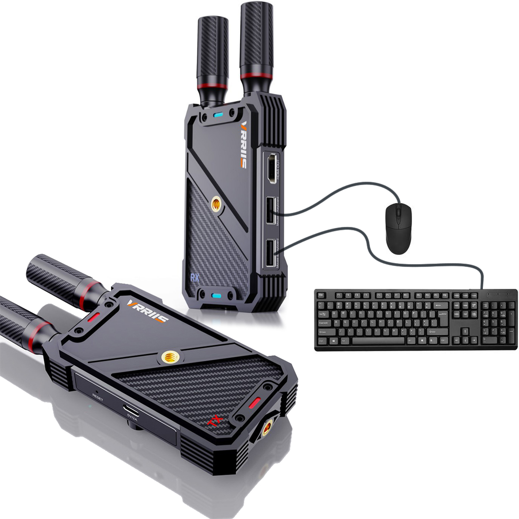VRRIIS WL082K 400m Wireless HD - đánh giá và giá Laptop Mouse